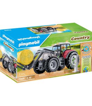 Tractor con Accesorios Playmobil 71305