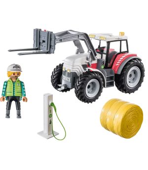 Tractor con Accesorios Playmobil 71305